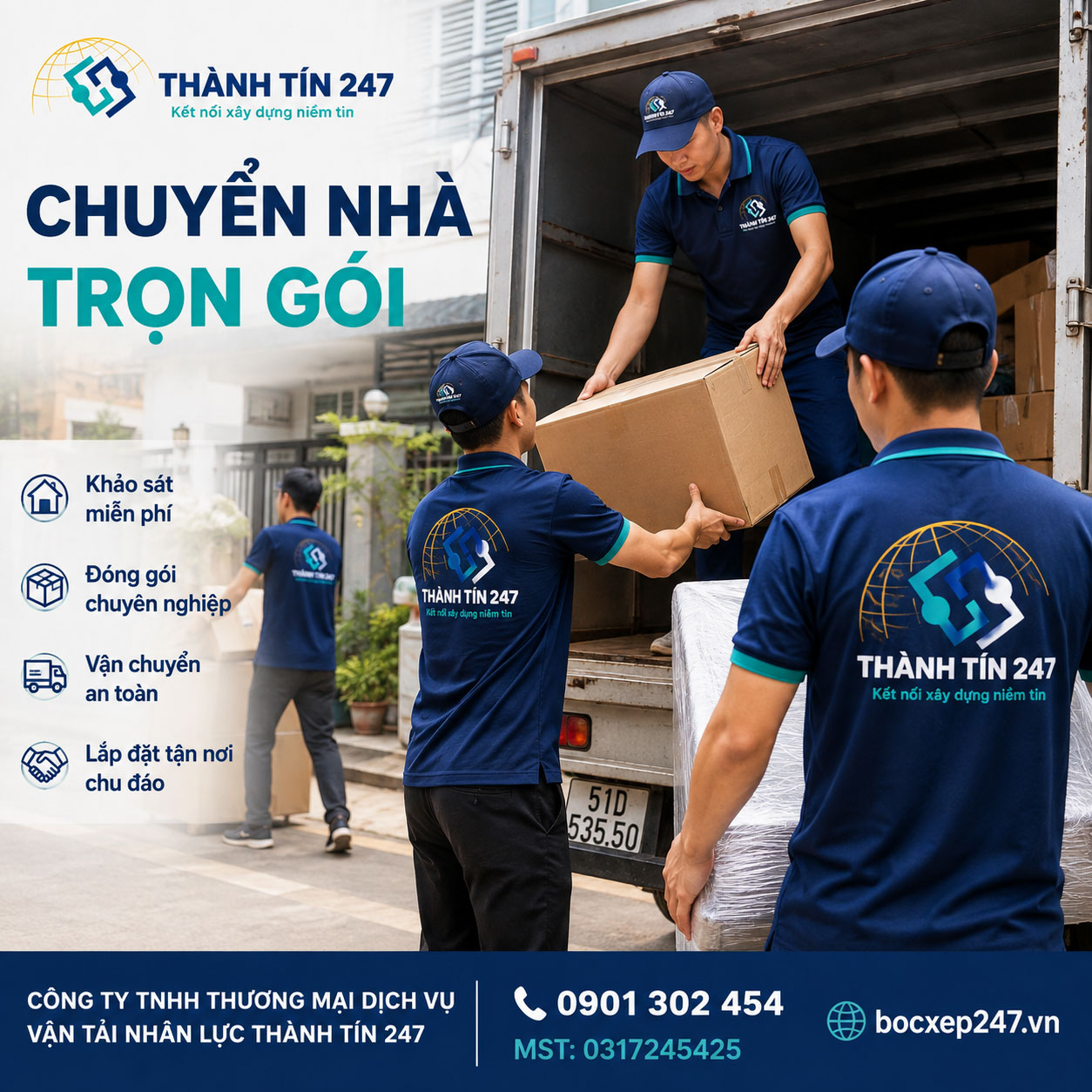 Dịch vụ chuyển nhà trọn gói