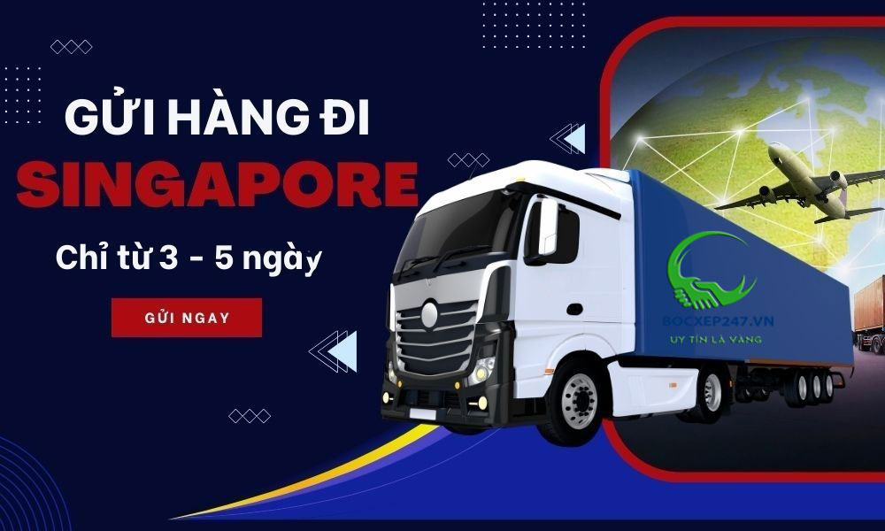 Giải pháp gửi hàng đi Singapore giá rẻ, nhanh chóng
