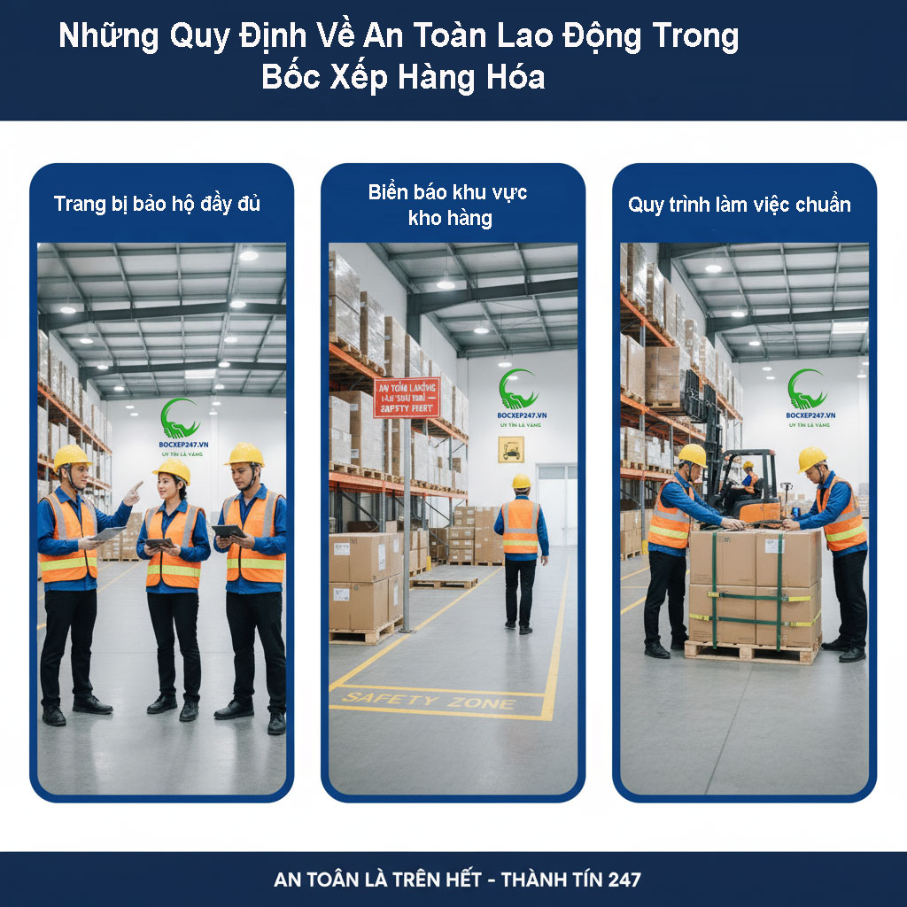 Những Quy Định Về An Toàn Lao Động Trong Bốc Xếp Hàng Hóa
