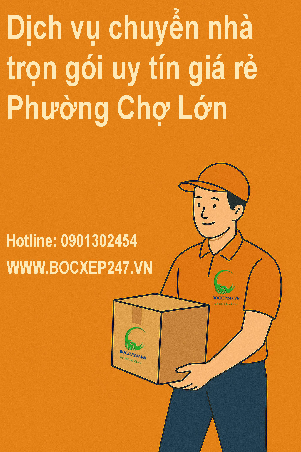 Dịch vụ chuyển nhà trọn gói Phường Chợ Lớn