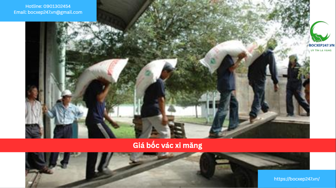 Giá bốc vác xi măng