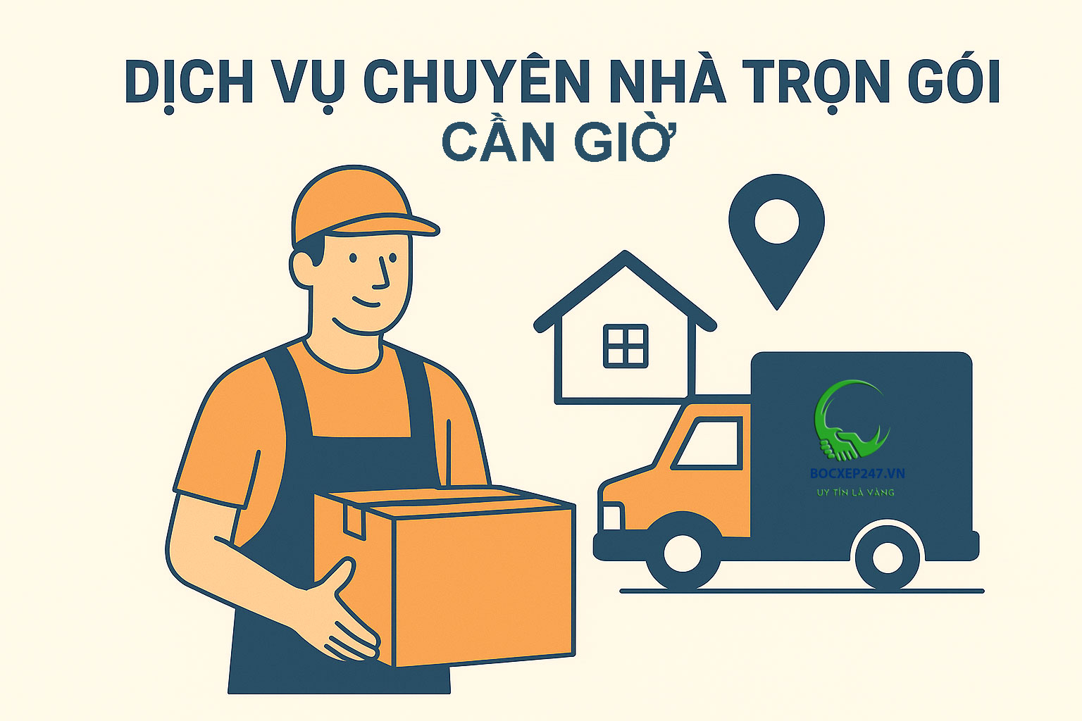Bảng báo giá dịch vụ chuyển nhà trọn gói Cần Giờ - Dịch vụ bốc xếp 247