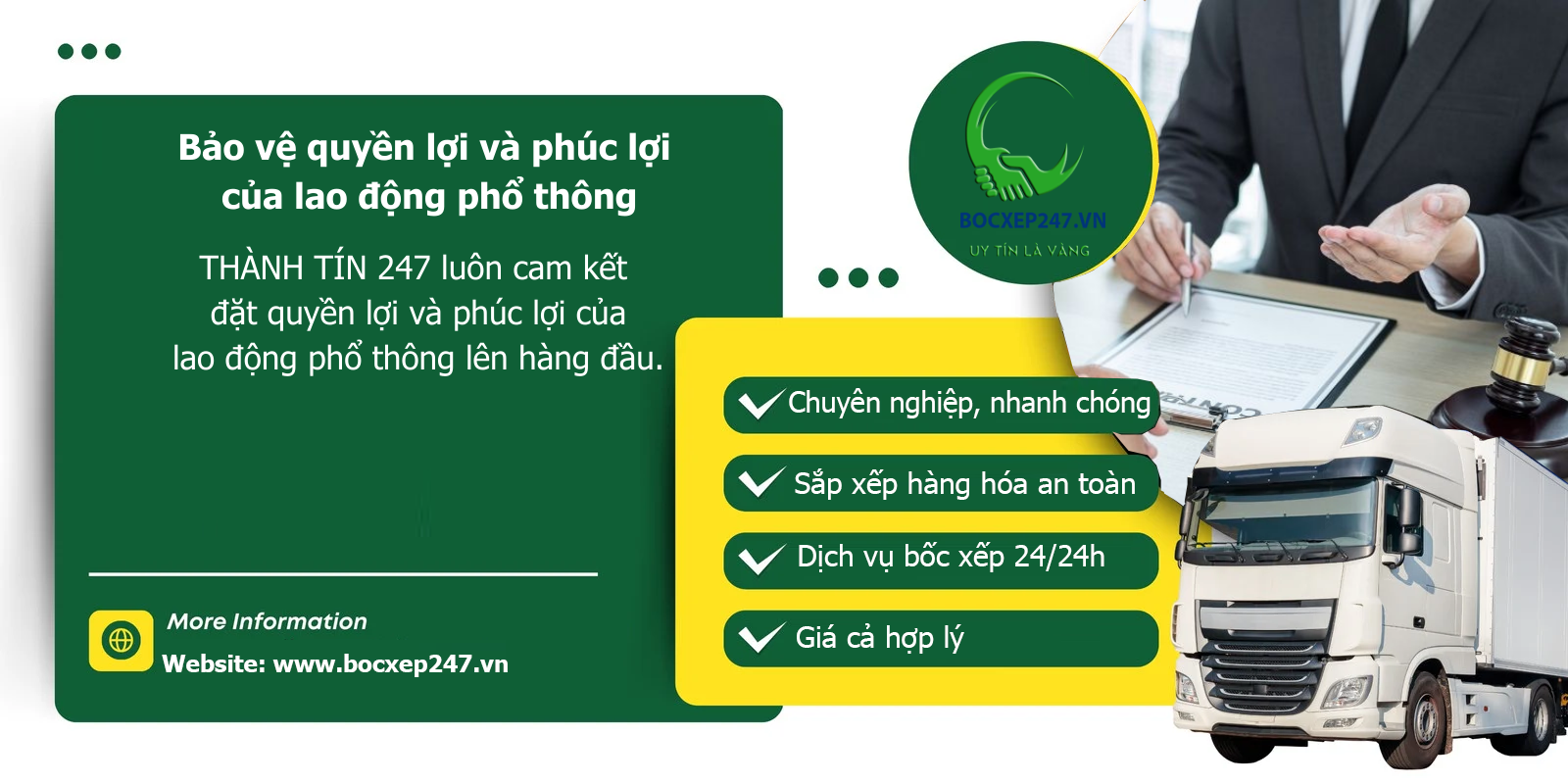 Bảo vệ quyền lợi và phúc lợi của lao động phổ thông