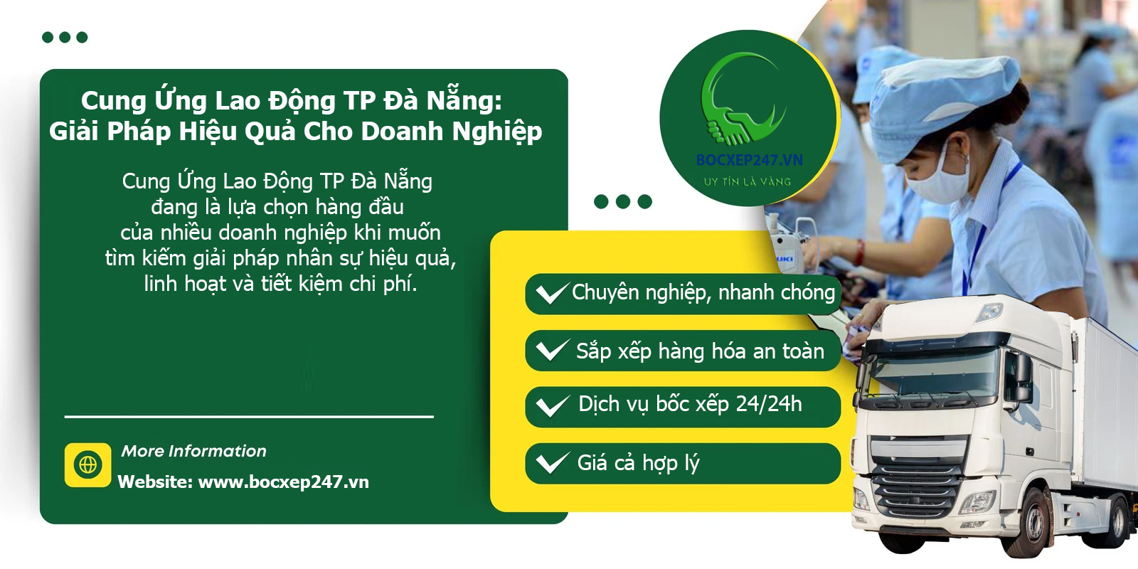 Bảng báo giá cung ứng lao động TP Đà Nẵng