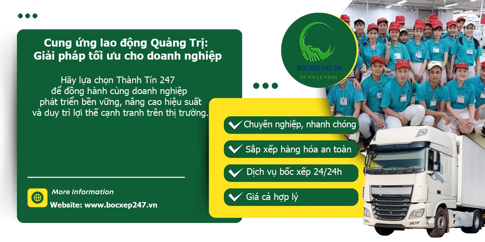 Bảng báo giá cung ứng lao động Quảng Trị