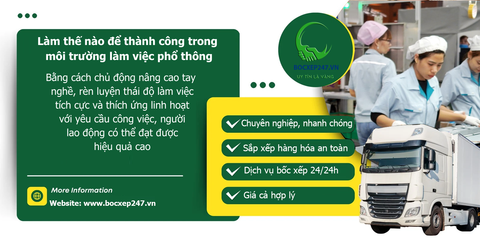 Làm thế nào để thành công trong môi trường làm việc phổ thông