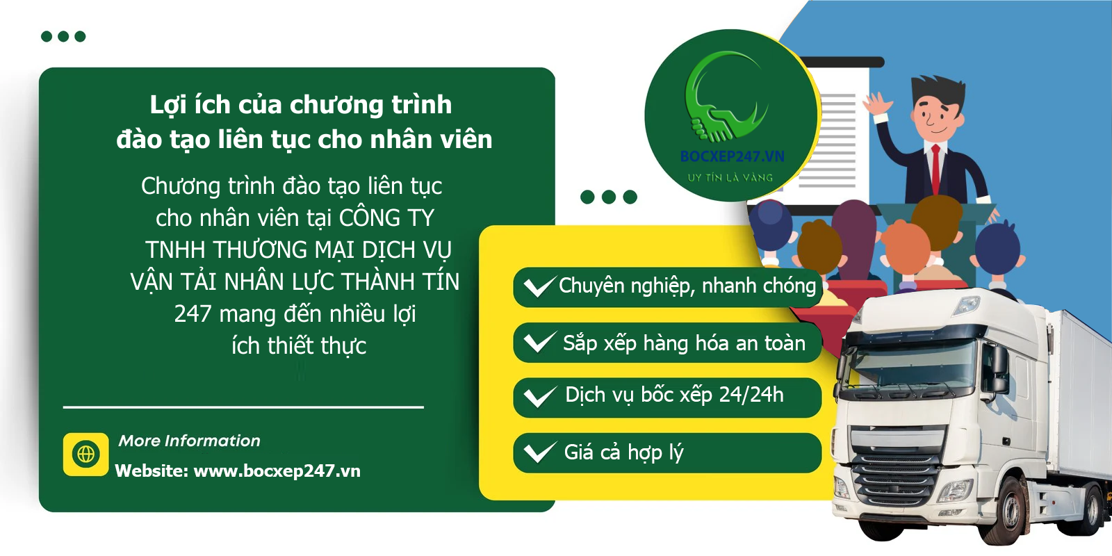 Lợi ích của chương trình đào tạo liên tục cho nhân viên