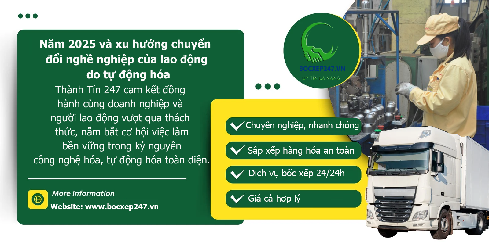 Năm 2025 và xu hướng chuyển đổi nghề nghiệp của lao động do tự động hóa