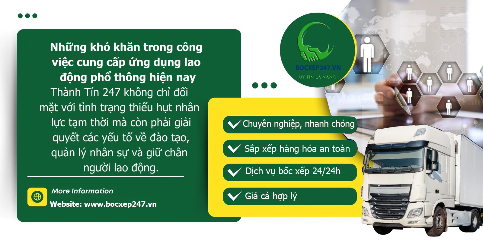Những khó khăn trong công việc cung cấp ứng dụng lao động phổ thông hiện nay