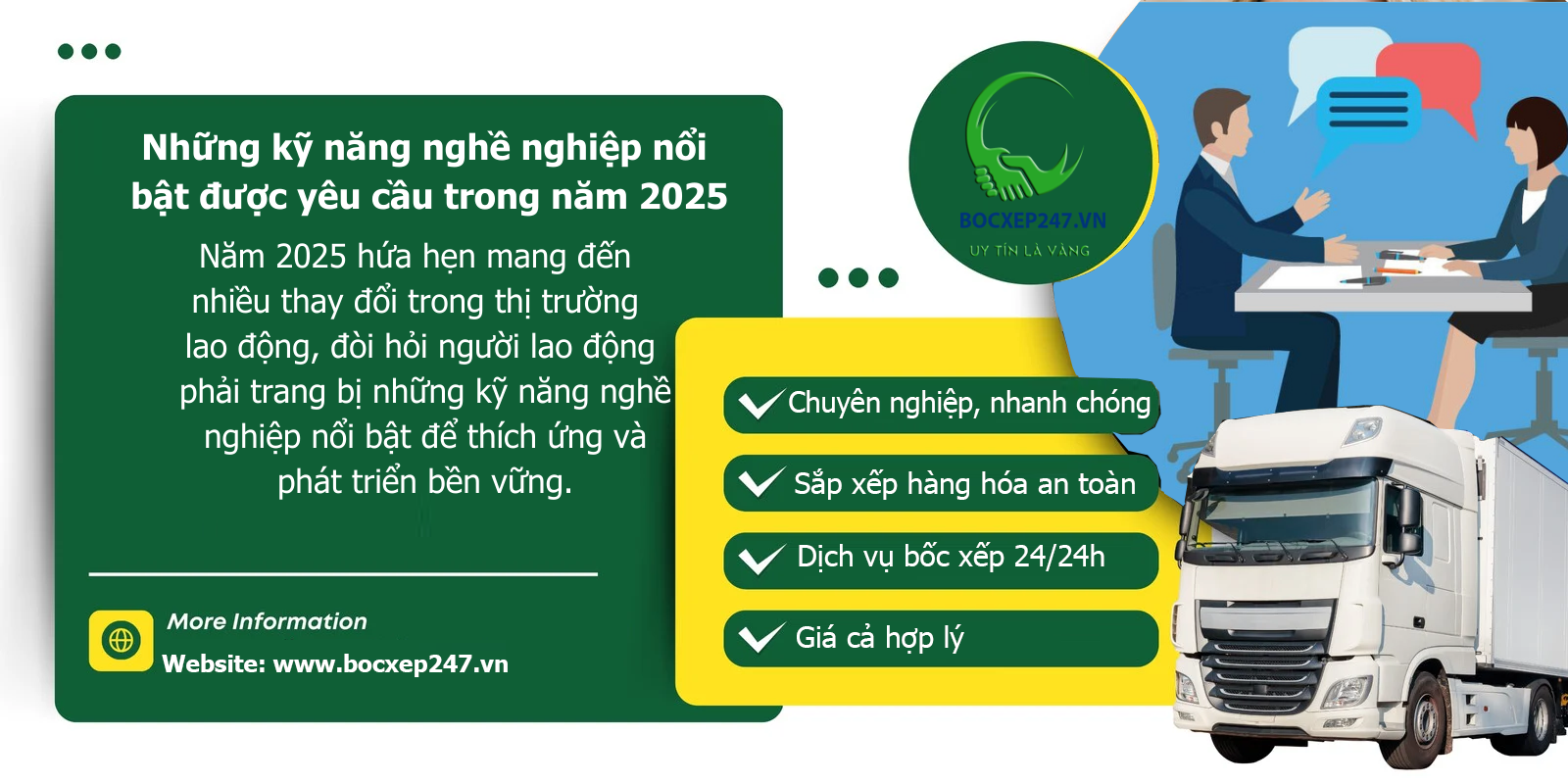 Những kỹ năng nghề nghiệp nổi bật được yêu cầu trong năm 2025