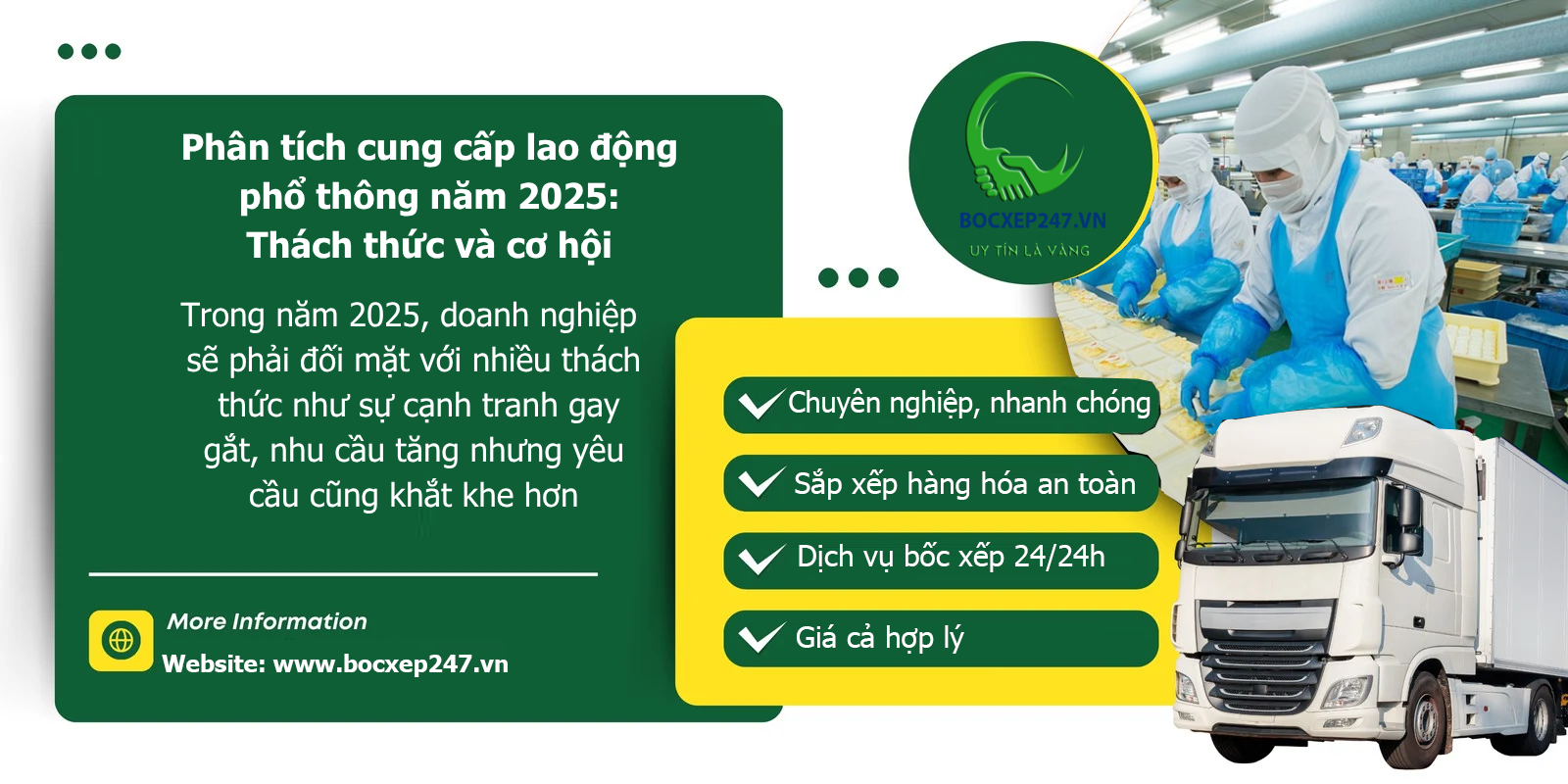 Phân tích cung cấp lao động phổ thông năm 2025: Thách thức và cơ hội