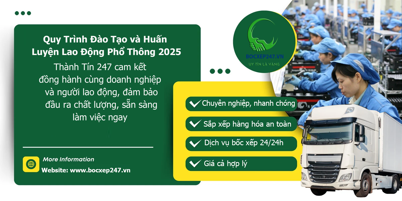 Quy Trình Đào Tạo và Huấn Luyện Lao Động Phổ Thông 2025