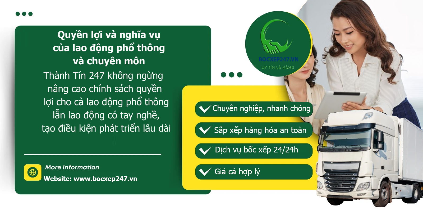 Quyền lợi và nghĩa vụ của lao động phổ thông và chuyên môn