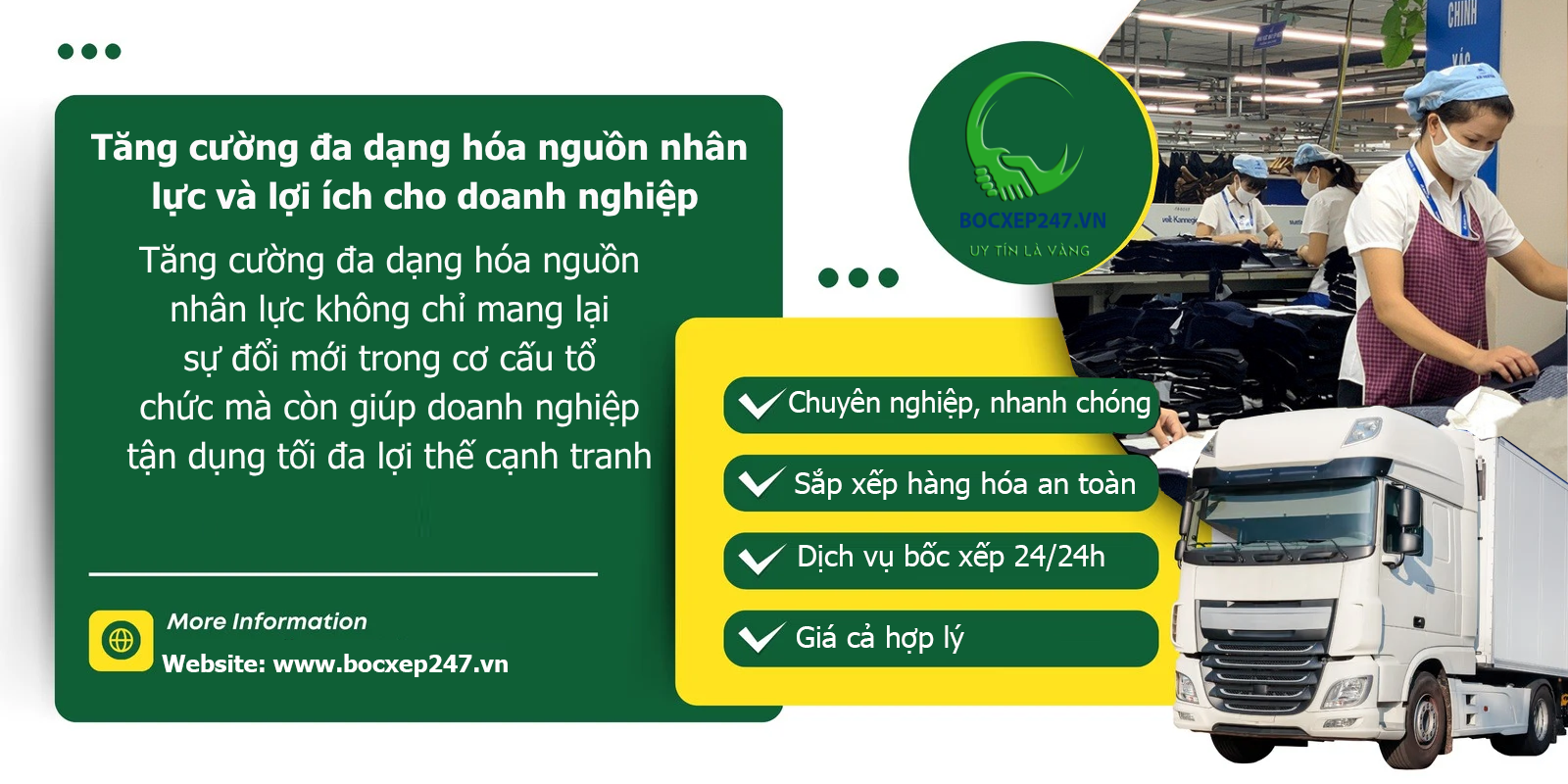 Tăng cường đa dạng hóa nguồn nhân lực và lợi ích cho doanh nghiệp