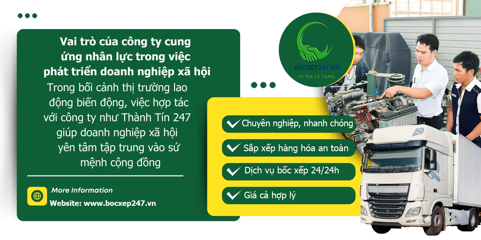 Vai trò của công ty cung ứng nhân lực trong việc phát triển doanh nghiệp xã hội