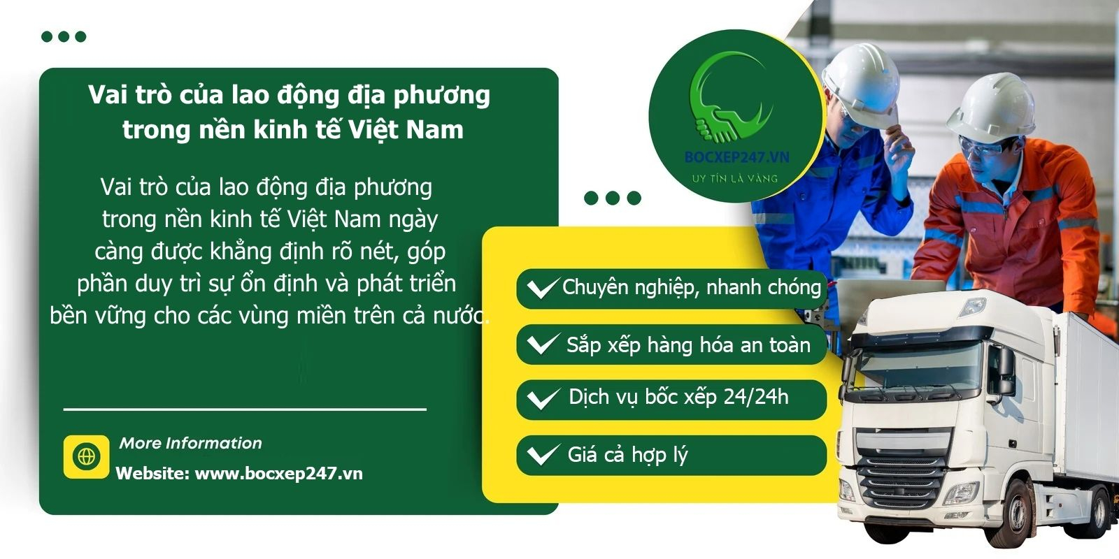 Vai trò của lao động địa phương trong nền kinh tế Việt Nam