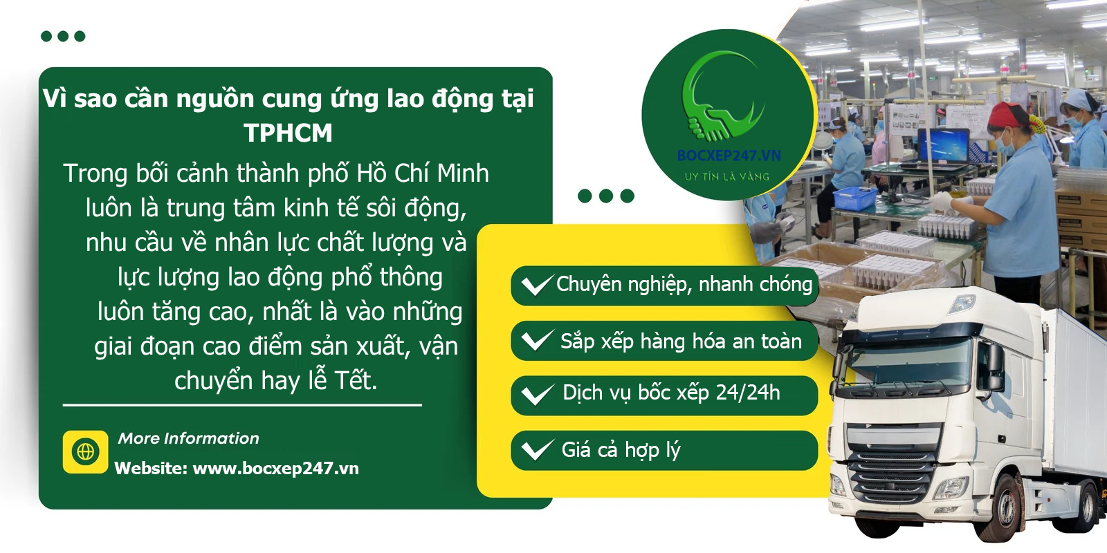 Vì sao cần nguồn cung ứng lao động tại TPHCM