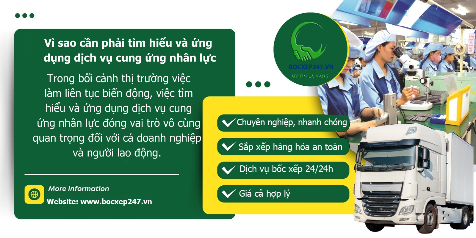 Vì sao cần phải tìm hiểu và ứng dụng dịch vụ cung ứng nhân lực
