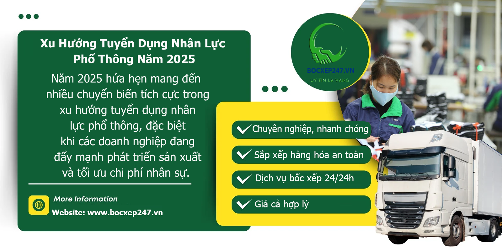 Xu Hướng Tuyển Dụng Nhân Lực Phổ Thông Năm 2025