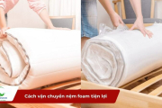 Cách vận chuyển nệm đơn giản, an toàn và nhanh gọn 