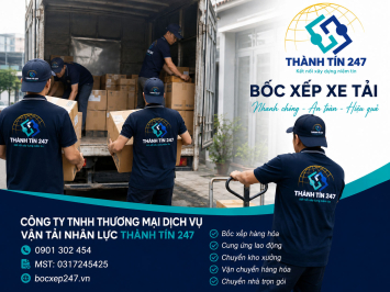 Dịch vụ bốc xếp xe tải tại TP.HCM
