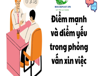Cách trả lời hay về điểm yếu khi phỏng vấn xin việc