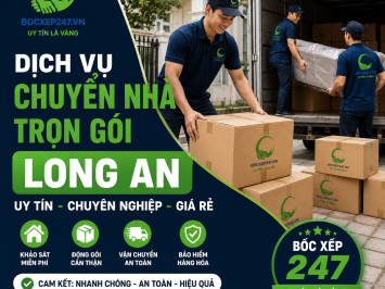 Dịch Vụ Chuyển Nhà Trọn Gói Long An Uy Tín, Chuyên Nghiệp, Giá Rẻ