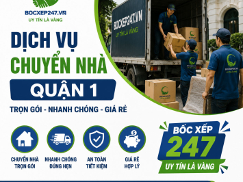 Dịch Vụ Chuyển Nhà Quận 1 Trọn Gói, Nhanh Chóng, Giá Rẻ