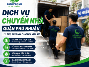 Dịch Vụ Chuyển Nhà Quận Phú Nhuận Uy Tín, Nhanh Chóng, Giá Rẻ
