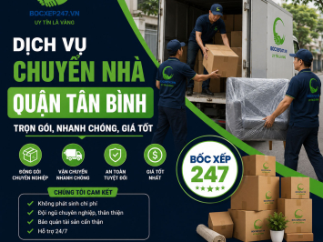 Dịch Vụ Chuyển Nhà Quận Tân Bình Trọn Gói, Nhanh Chóng, Giá Tốt