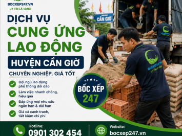 Dịch Vụ Cung Ứng Lao Động Huyện Cần Giờ Chuyên Nghiệp, Giá Tốt