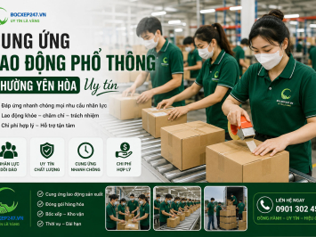 Cung ứng lao động phổ thông phường Yên Hòa uy tín