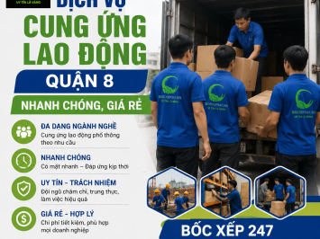 Dịch Vụ Cung Ứng Lao Động Quận 8 Nhanh Chóng, Giá Rẻ
