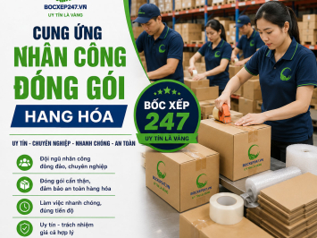 Bảng Báo Giá Cung Ứng Nhân Công Đóng Gói Hàng Hóa