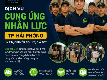 Dịch Vụ Cung Ứng Nhân Lực TP. Hải Phòng Uy Tín, Chuyên Nghiệp, Giá Tốt
