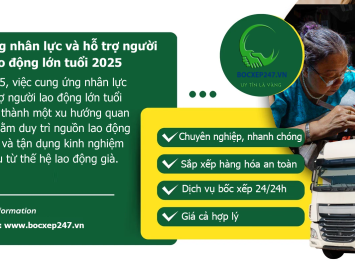 Cung ứng nhân lực và hỗ trợ người lao động lớn tuổi 2025