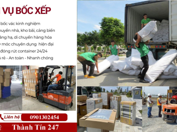 Giải đáp: Kinh nghiệm thuê dịch vụ bốc xếp giá tốt, uy tín Số 1