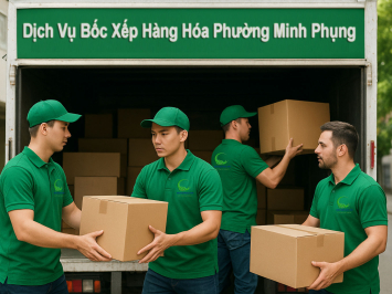Dịch Vụ Bốc Xếp Hàng Hóa Phường Minh Phụng