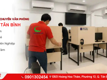 Dịch Vụ Chuyển Văn Phòng Quận Tân Bình Trọn Gói – Nhanh, Gọn, Uy Tín