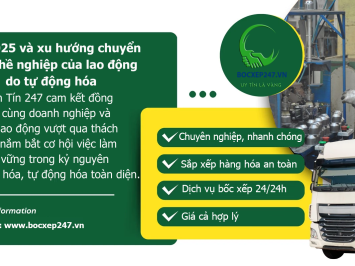 Năm 2025 và xu hướng chuyển đổi nghề nghiệp của lao động do tự động hóa
