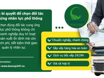 Những bí quyết để chọn đối tác cung ứng nhân lực phổ thông