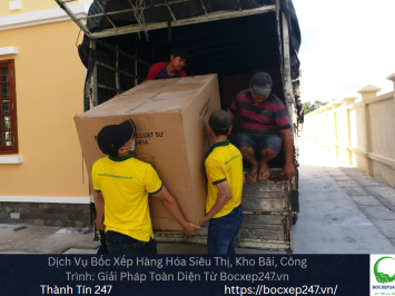 Dịch Vụ Bốc Xếp Hàng Hóa Siêu Thị, Kho Bãi, Công Trình: Giải Pháp Toàn Diện Từ Bocxep247.vn