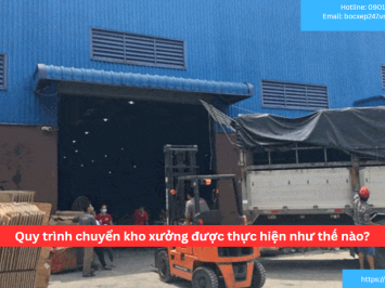 Quy trình chuyển kho xưởng được thực hiện như thế nào?