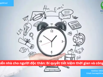 Chuyển nhà cho người độc thân: Bí quyết tiết kiệm thời gian và công sức