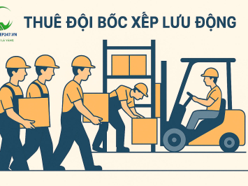 Thuê đội bốc xếp lưu động - Dịch Vụ Thành Tín 247