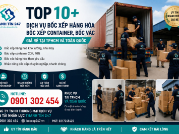 Dịch Vụ Bốc Xếp Hàng Hóa TPHCM & Các Khu Vực Phục Vụ | Thành Tín 247