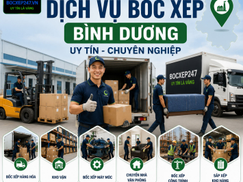Top 15+ Dịch Vụ Bốc Xếp Bình Dương Uy Tín, Chuyên Nghiệp