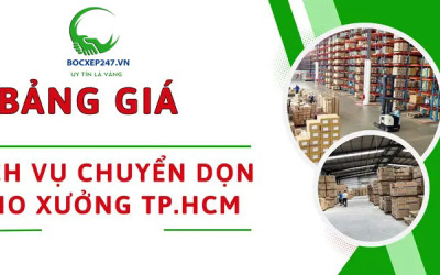 Báo Giá vận chuyển Kho Xưởng