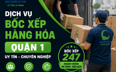 Dịch vụ bốc xếp hàng hóa quận 1 uy tín chuyên nghiệp