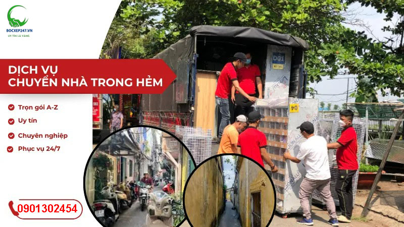 Dịch Vụ Chuyển Nhà Trong Hẻm Giá Rẻ An Toàn